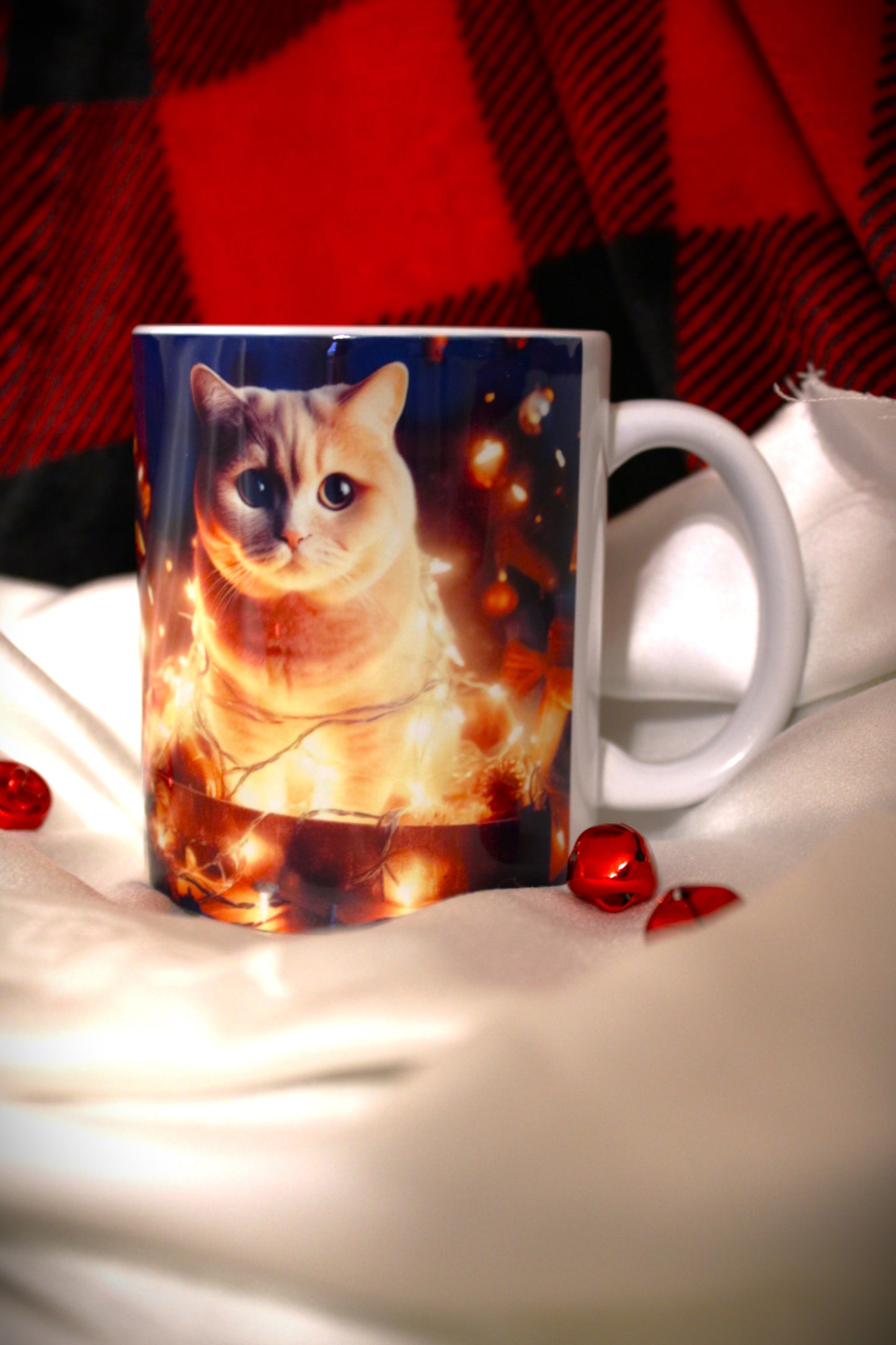 Caneca Gato Natal