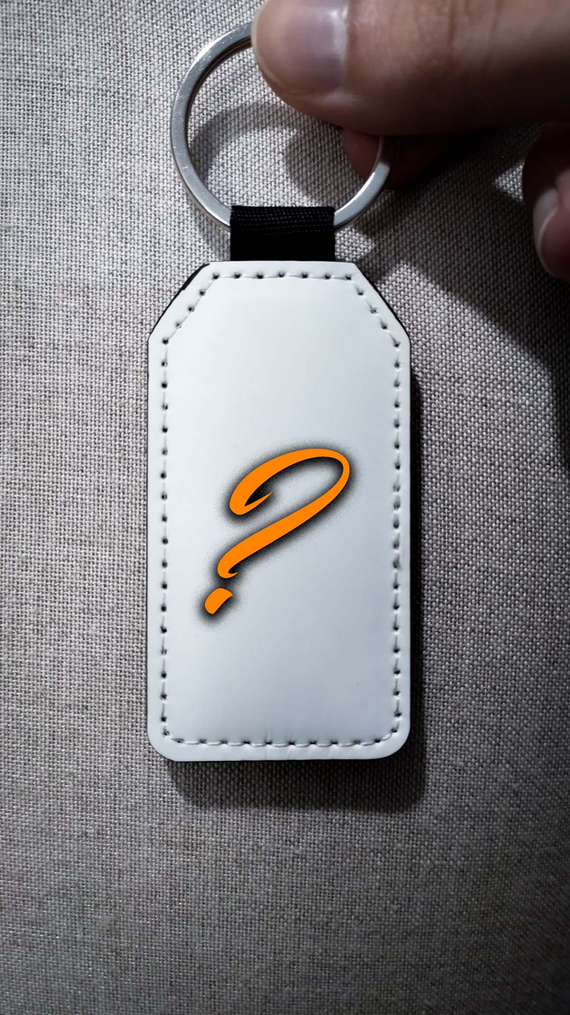 Customizable Rectangular Key Holder on Both Sides